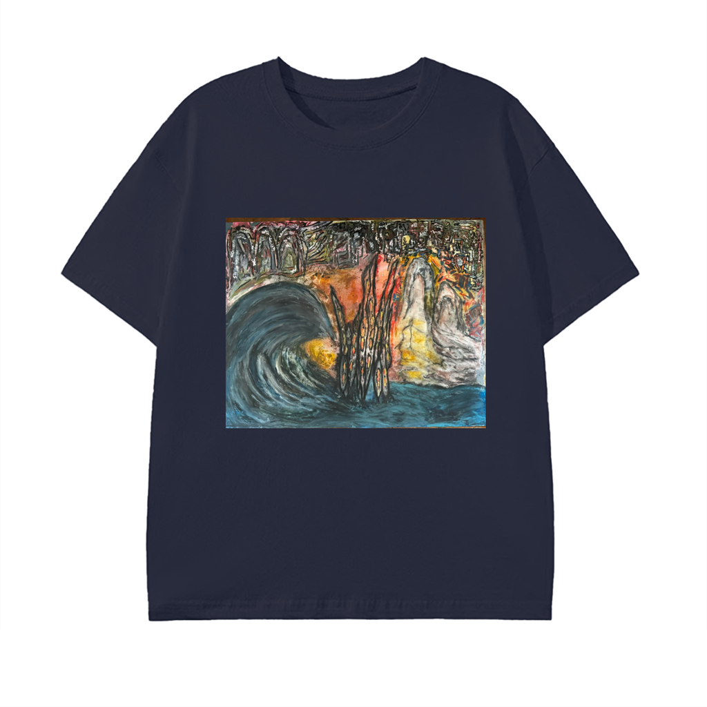 the wave ,painting ,artwork