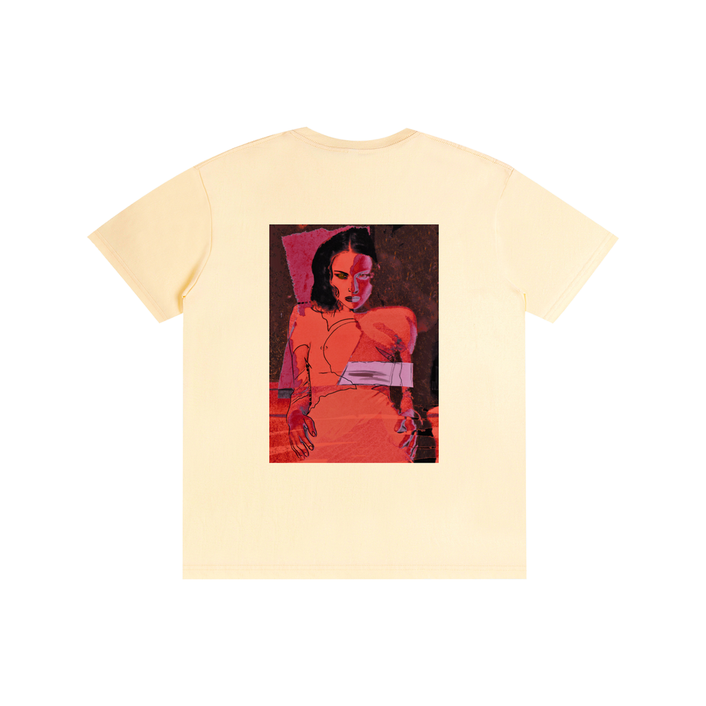 Melania Trump ,artwork ,wave logo Ale de Basseville