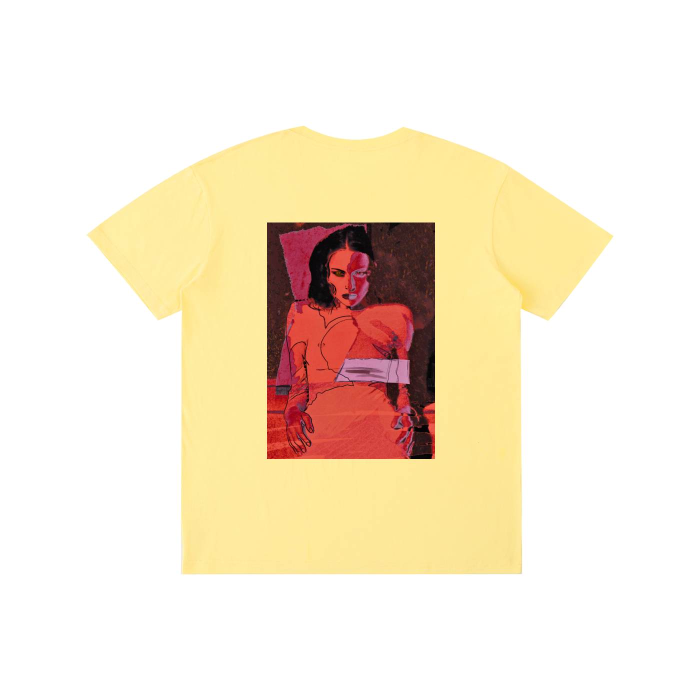 Melania Trump ,artwork ,wave logo Ale de Basseville