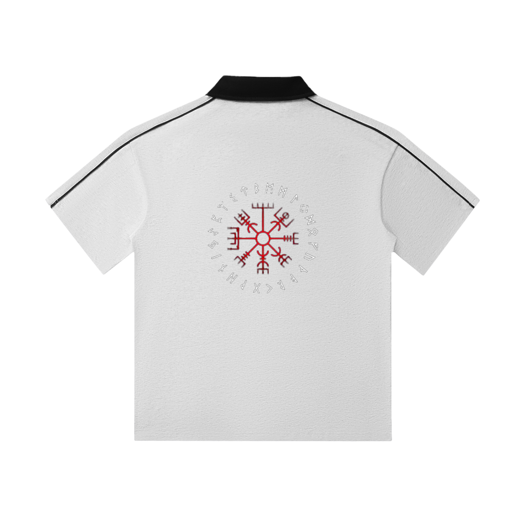 Ale de Basseville Runes ,polo shirt,artwork 