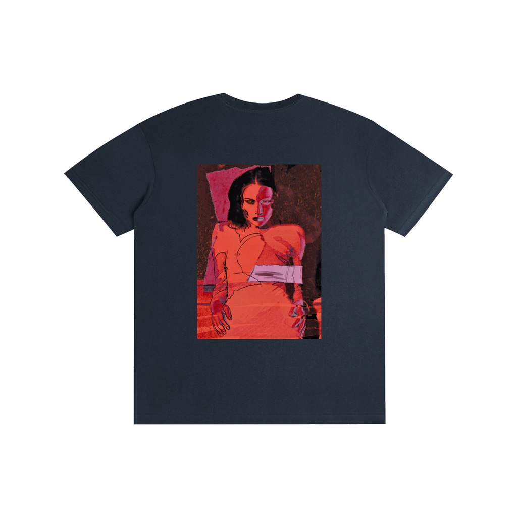 Melania Trump ,artwork ,wave logo Ale de Basseville