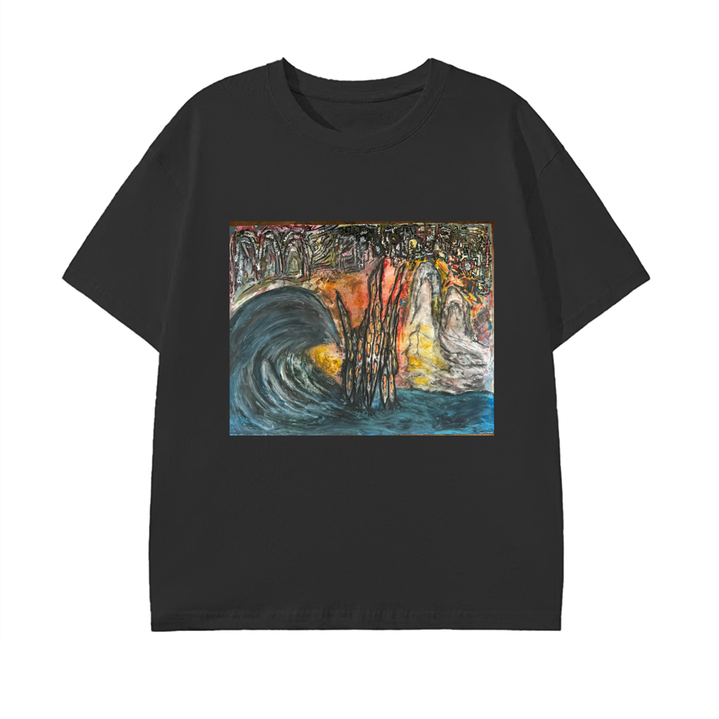 the wave ,painting ,artwork