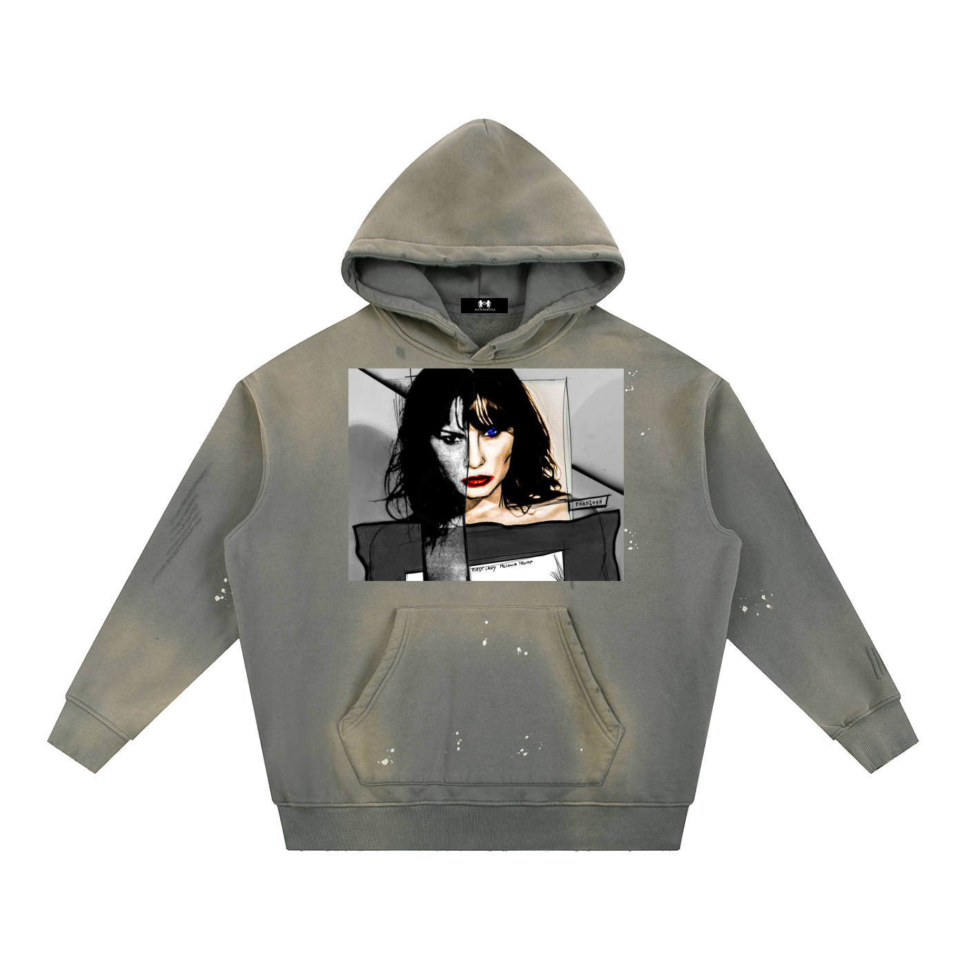 Melania trump ,ale de Basseville,artwork 