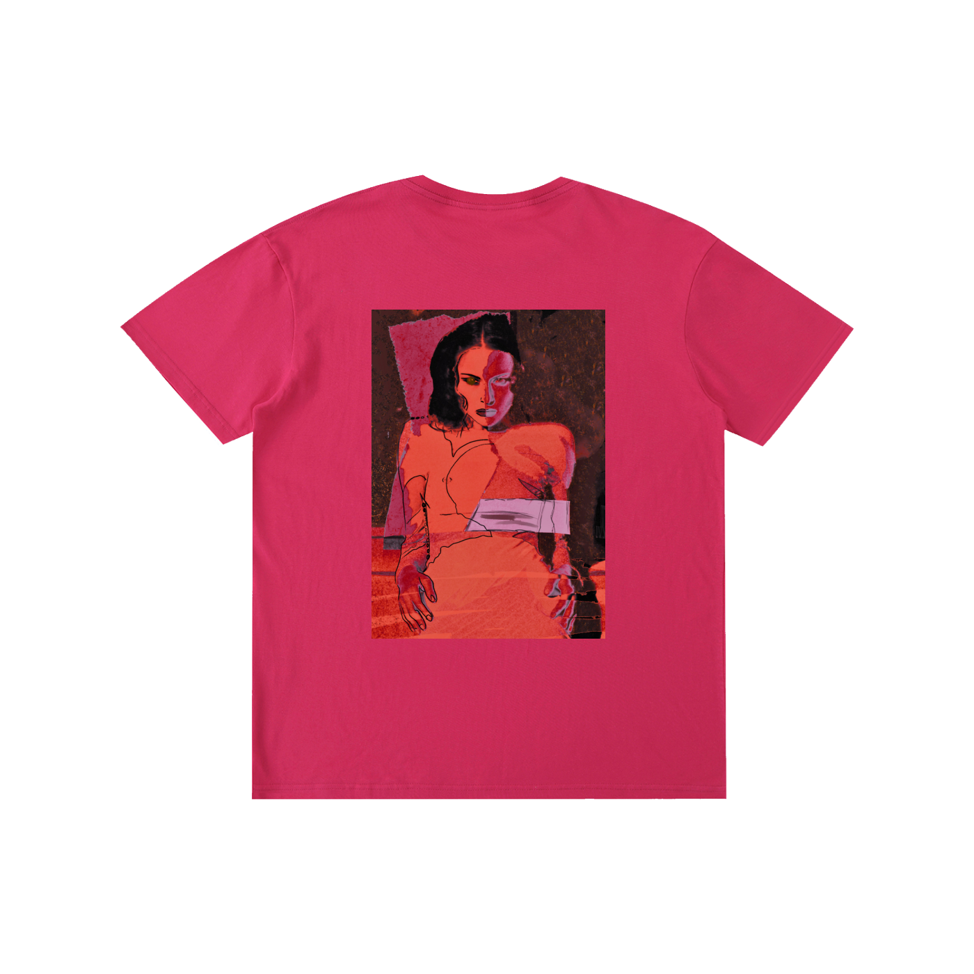 Melania Trump ,artwork ,wave logo Ale de Basseville