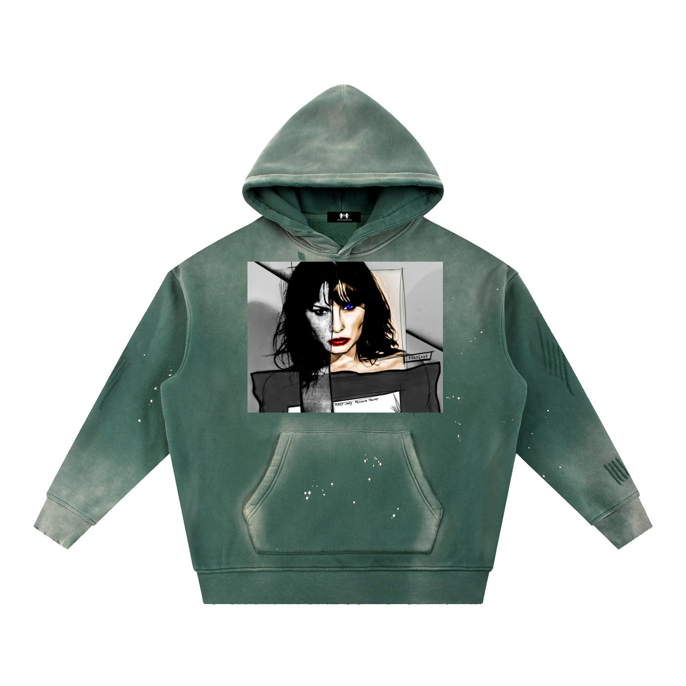 Melania trump ,ale de Basseville,artwork 