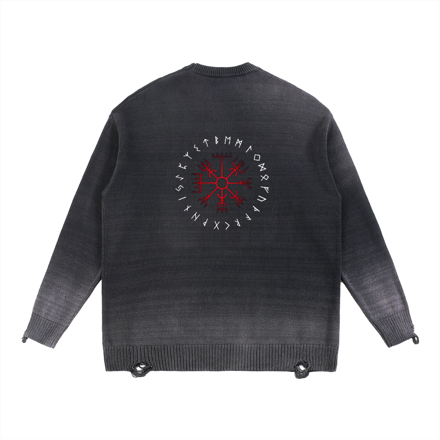 sweater ALE2B Runes ,Ale de Basseville ,artwork 