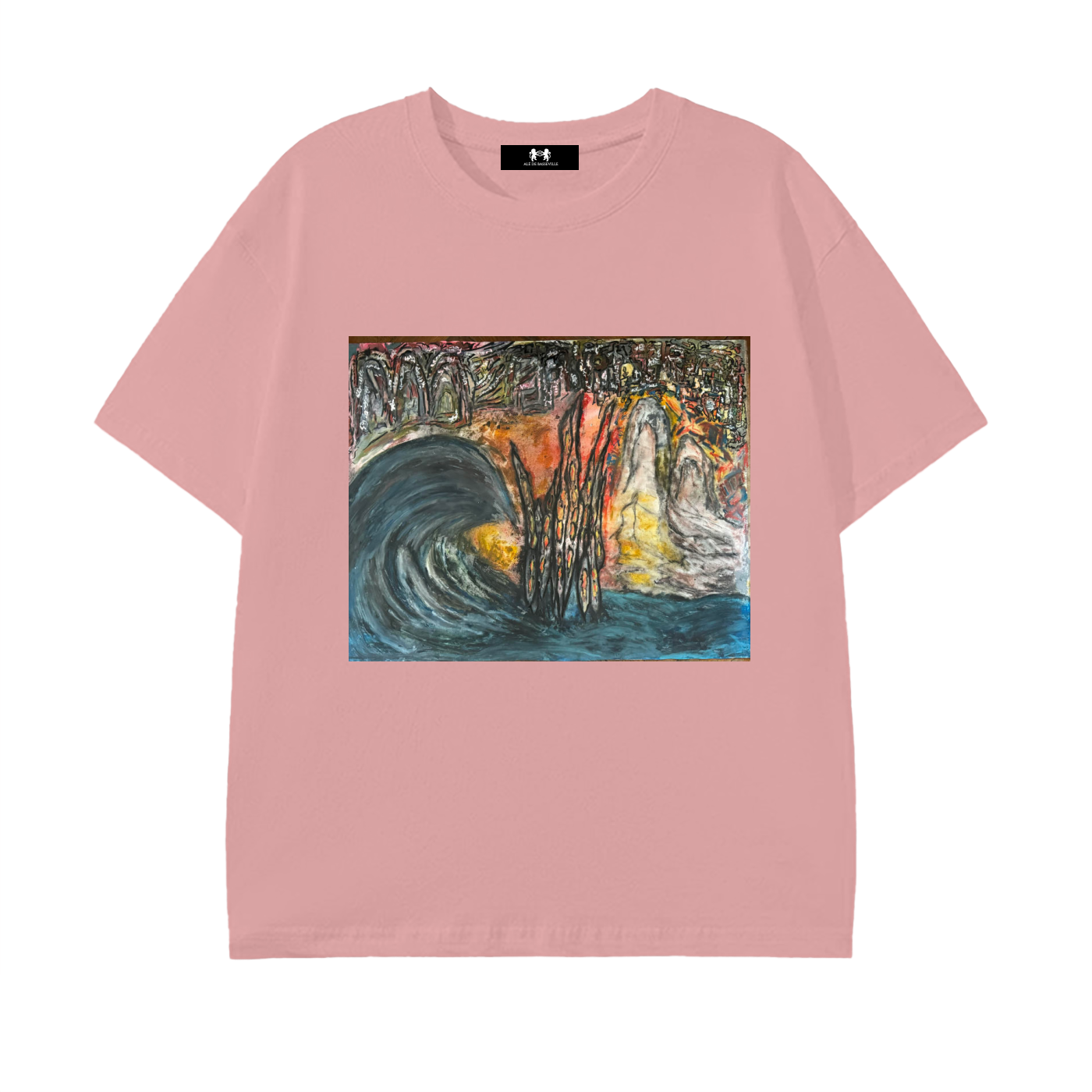 the wave ,painting ,artwork