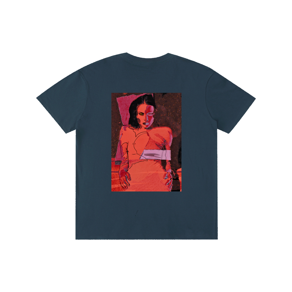 Melania Trump ,artwork ,wave logo Ale de Basseville