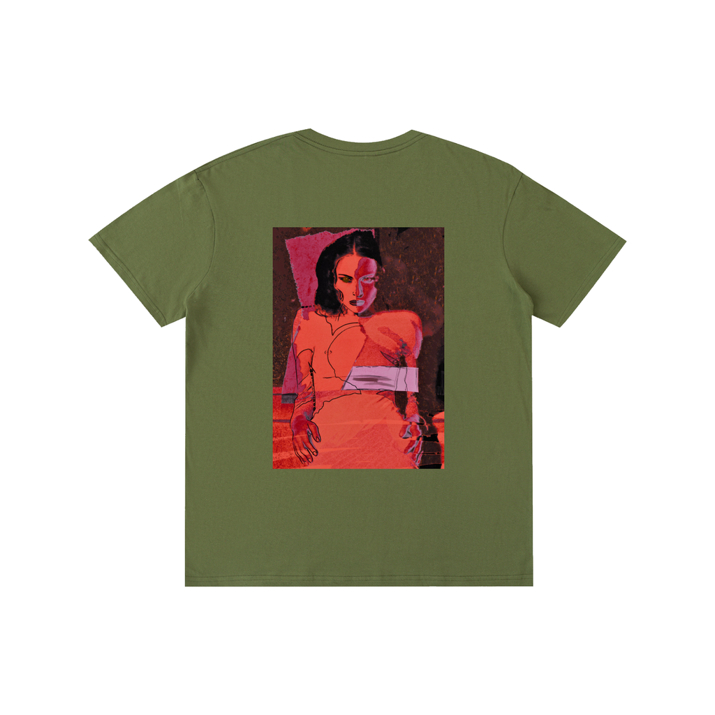 Melania Trump ,artwork ,wave logo Ale de Basseville